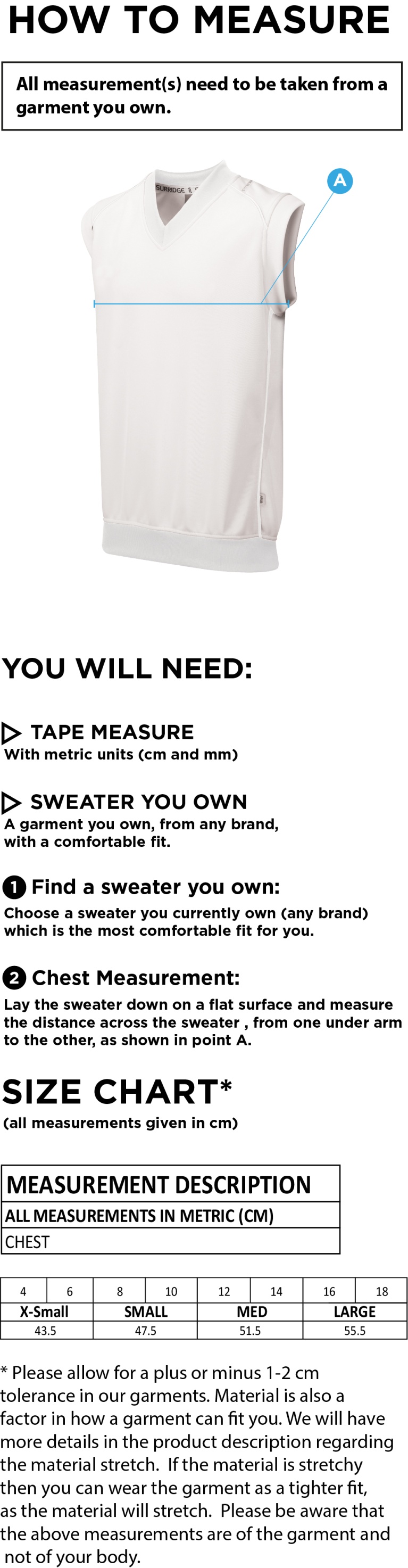 ADDINGTON VILLAGE CC BLAST SLEEVELESS WOMENS SWEATER - Ivory - Size Guide