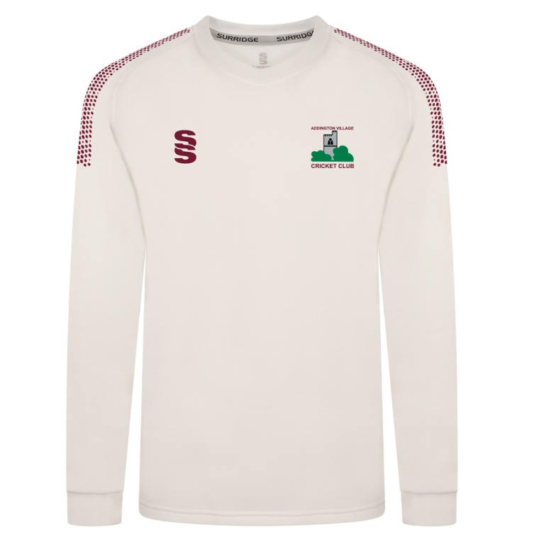 ADDINGTON VILLAGE CC BLAST LONG SLEEVE SWEATER - Ivory