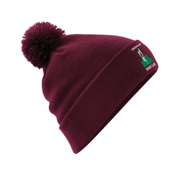 ADDINGTON VILLAGE CC Original Pom Pom Beanie : Maroon