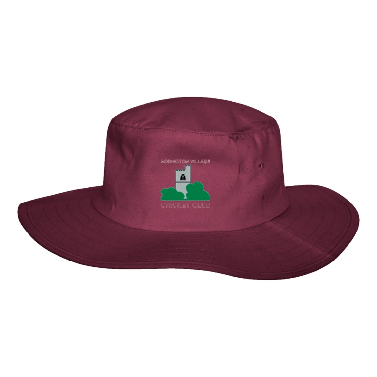ADDINGTON VILLAGE CC Floppy Hat - Maroon